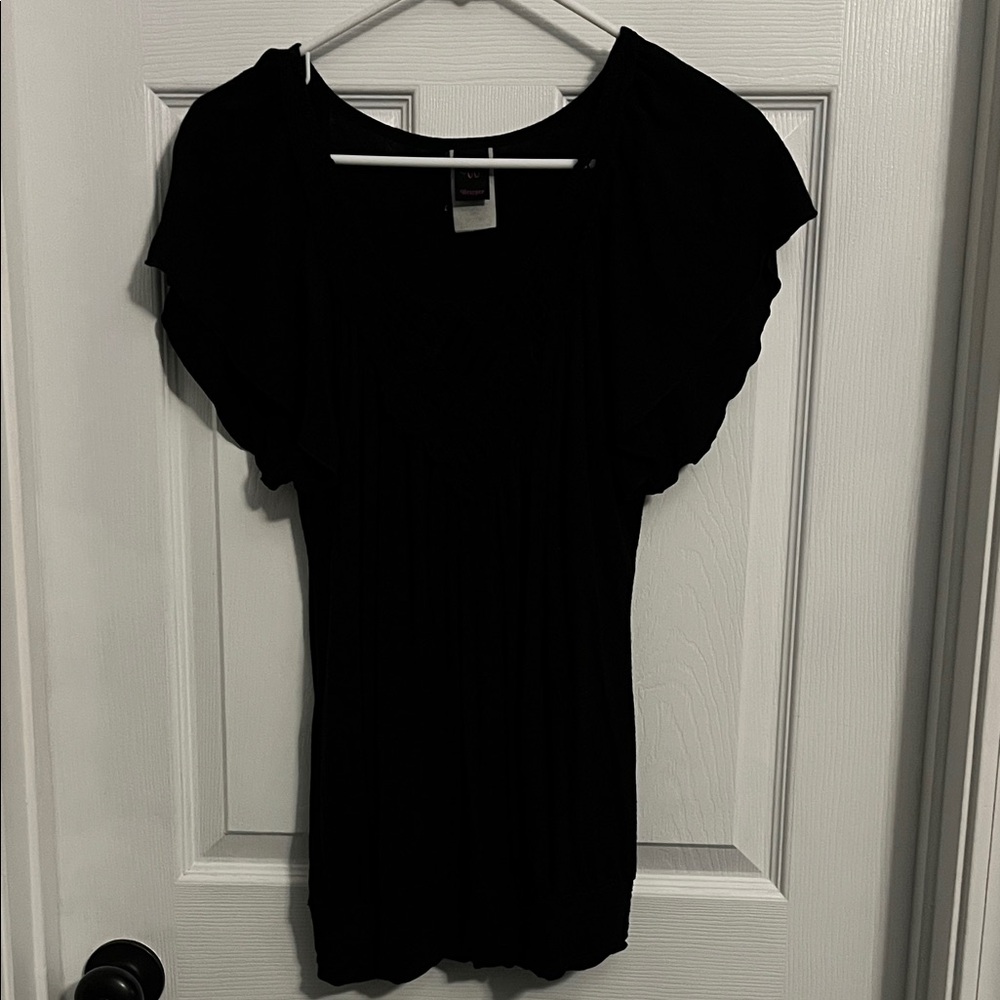 Elegant Black Women's Top
